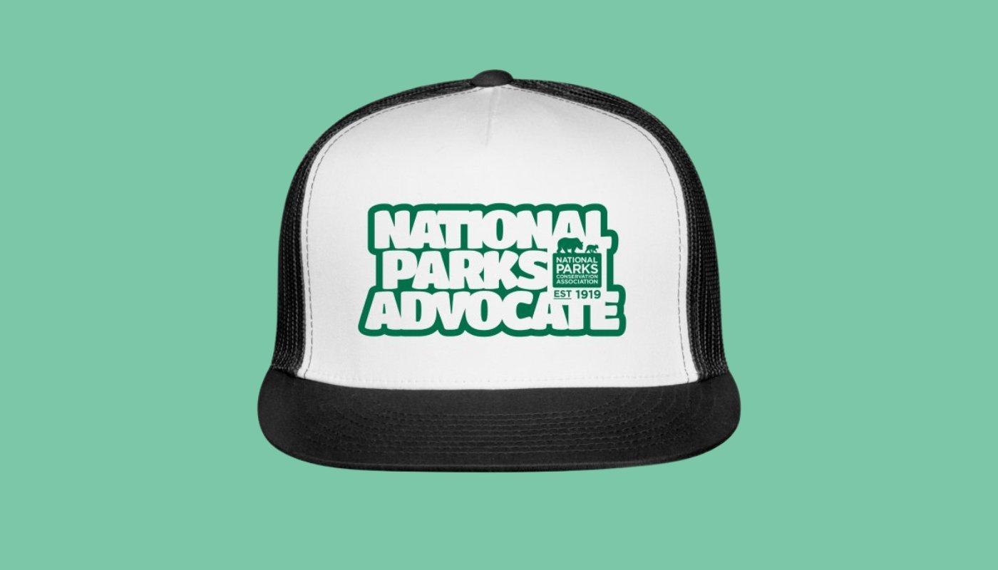 national parks advocate trucker cap